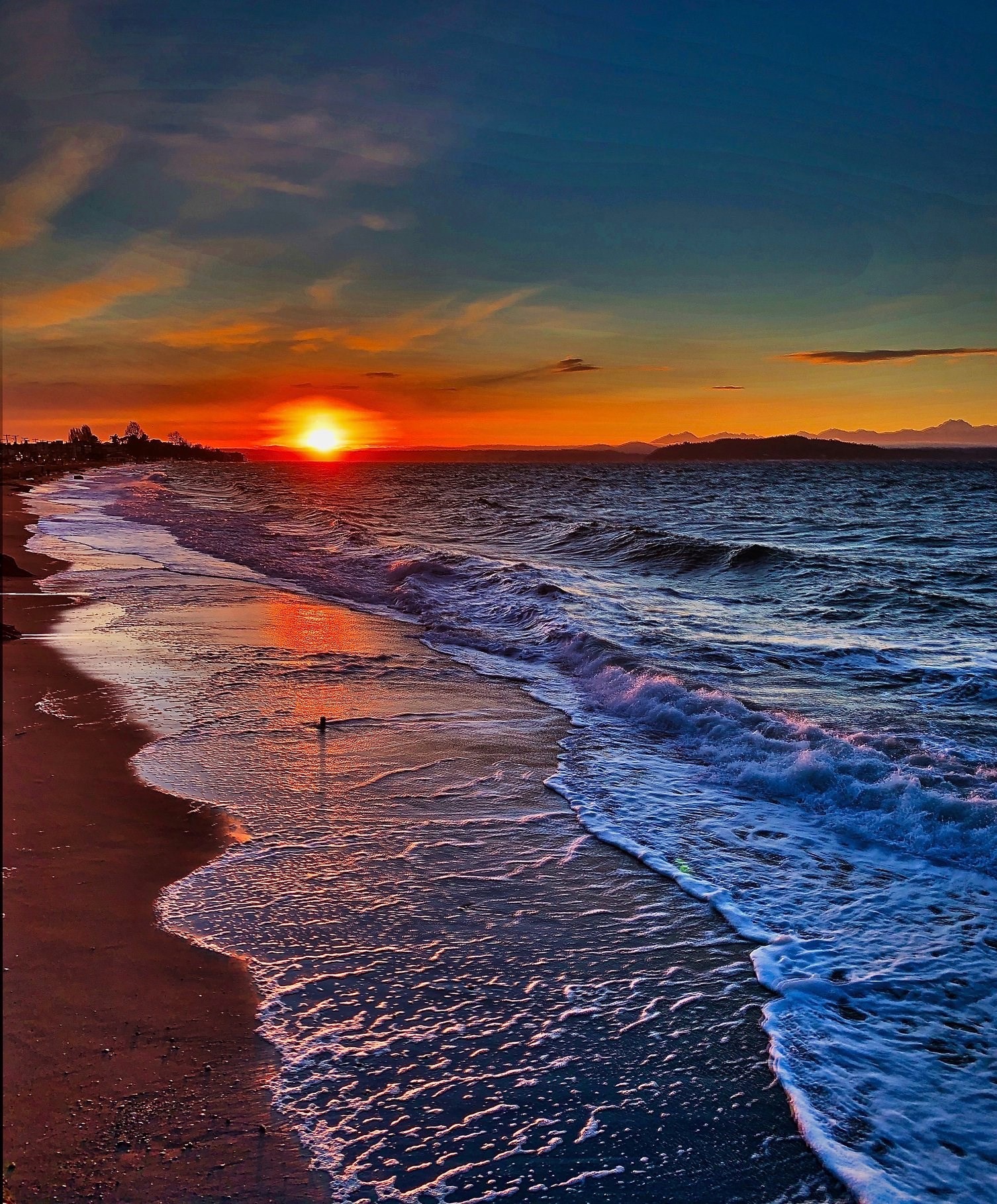 Sunset Of The Week 1 27 20 Westside Seattle Sunset Of The Week 1 27 20 Westside Seattle